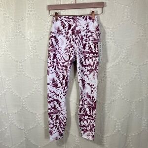 NWT RBX watercolor tie dye high waisted leggings